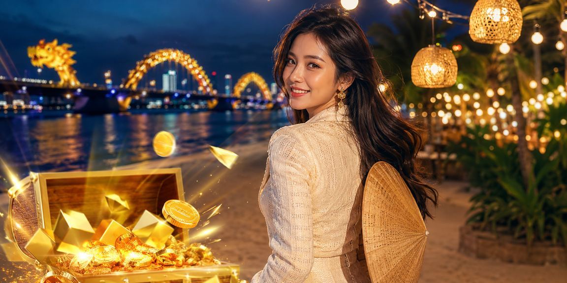 Người dùng trải nghiệm casino app tại Đà Nẵng với tà áo dài truyền thống